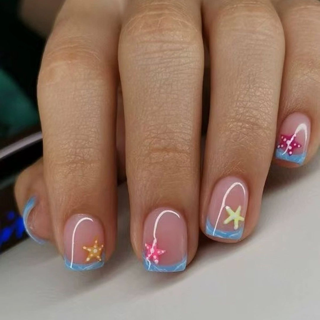 Beach-themed Nail Art Set Stornfield