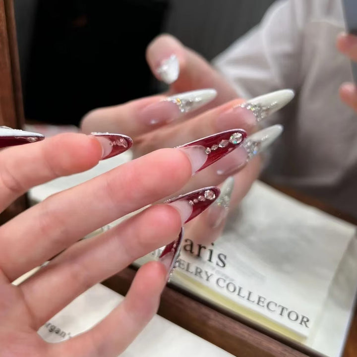 Elegant Stiletto Nail Extensions