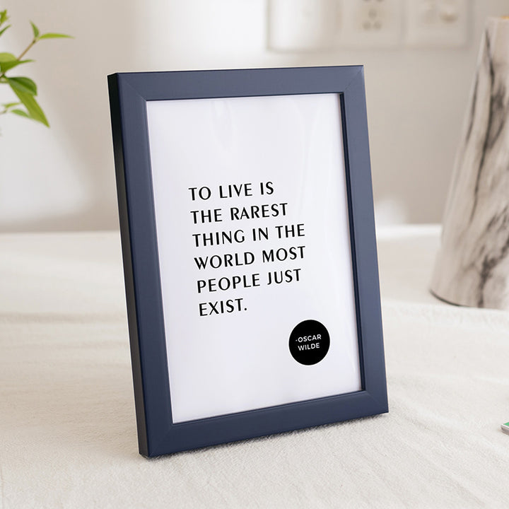 Minimalist Quote Wall Art Frame