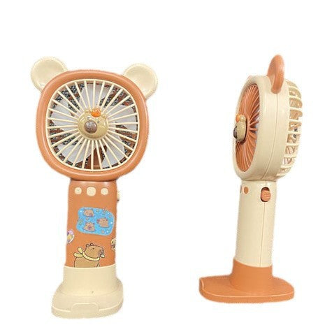 Unisex Portable Hand Fan in Cute Bear Design Stornfield
