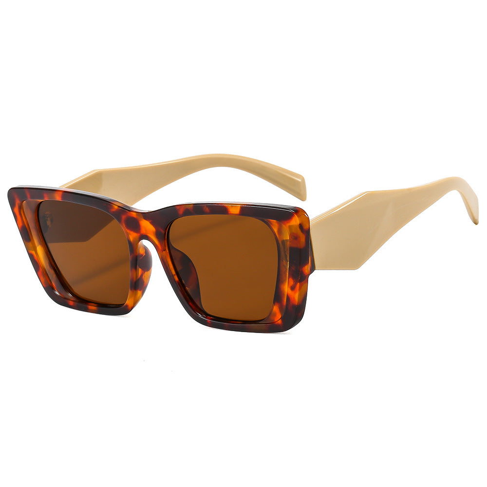 Women's oversized designer sunglasses with futuristic frame Stornfield