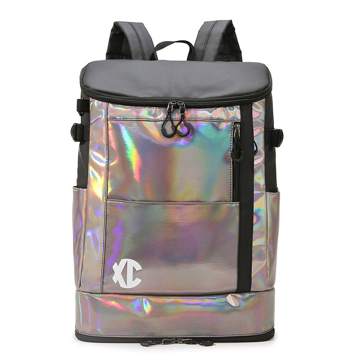 Fashionable Backpack With Holographic Surface Stornfield