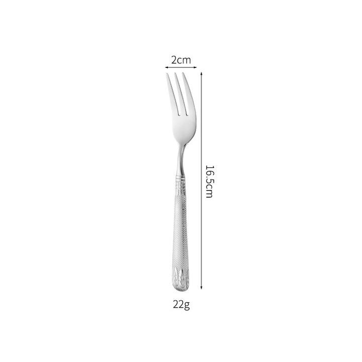 Elegant teaspoon with artistic handle design Stornfield