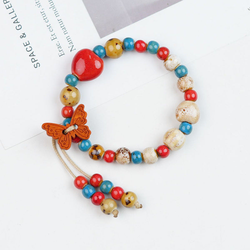 Heart-Shaped Beaded Bracelet Stornfield