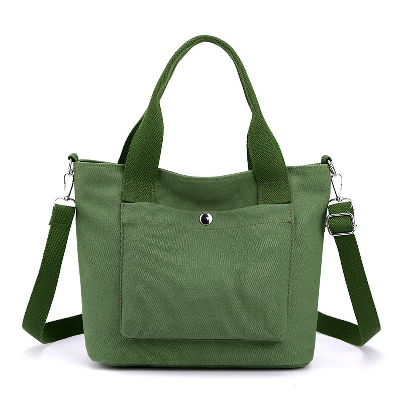 Compact Multi-Functional Canvas Handbag Stornfield