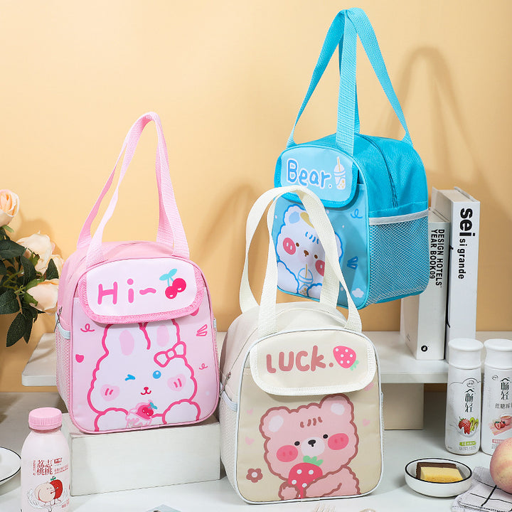 Insulated lunch bag with cute animal motif Stornfield