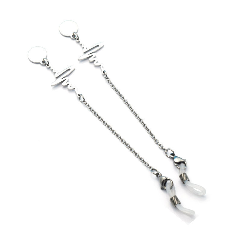 Stylish Heartbeat Design Dangle Earrings Stornfield