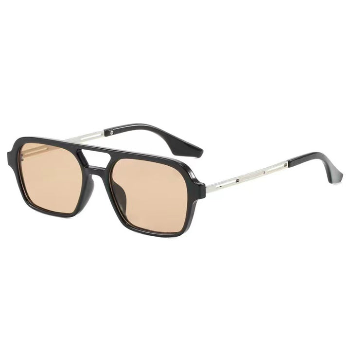 Bold Rectangle Frame Sunglasses Stornfield