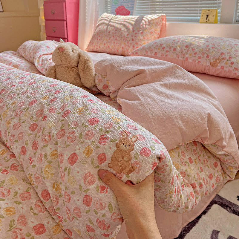 Soft Printed Bedding Set