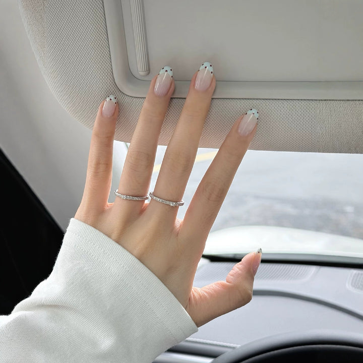 Decorative Press-On Nail Art Set  1791774429