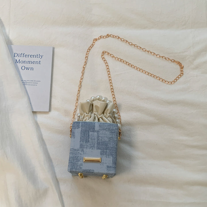 Mini Drawstring Handbag