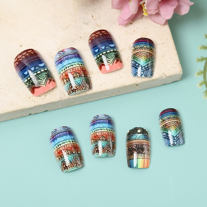 Creative Art Nails in Ethno Design Stornfield