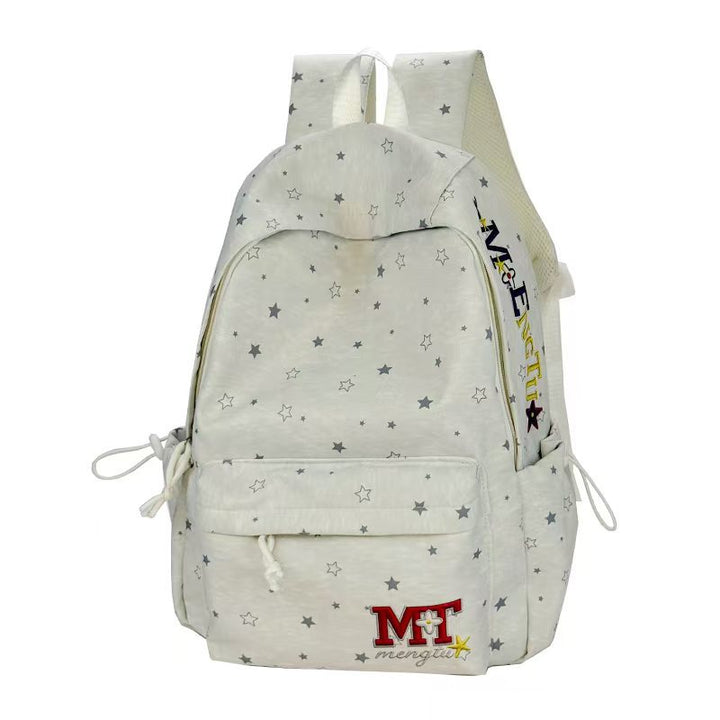 Star-Print Student Backpack Stornfield