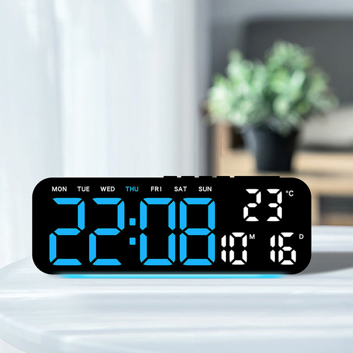 Digital alarm clock with temperature display and hygrometer Stornfield