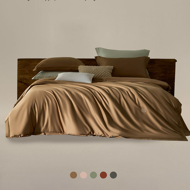 Premium Silky Sateen Duvet Cover Set