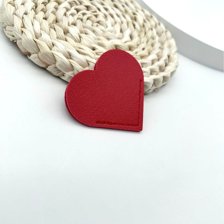 Heart-Shaped Leather Accessory Stornfield