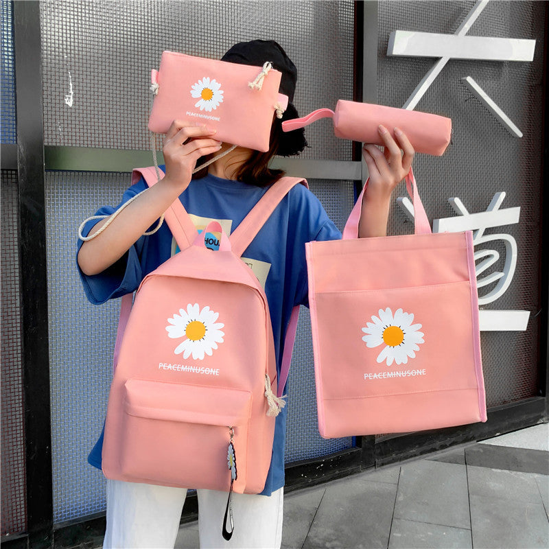 Floral Print Backpack Set Stornfield