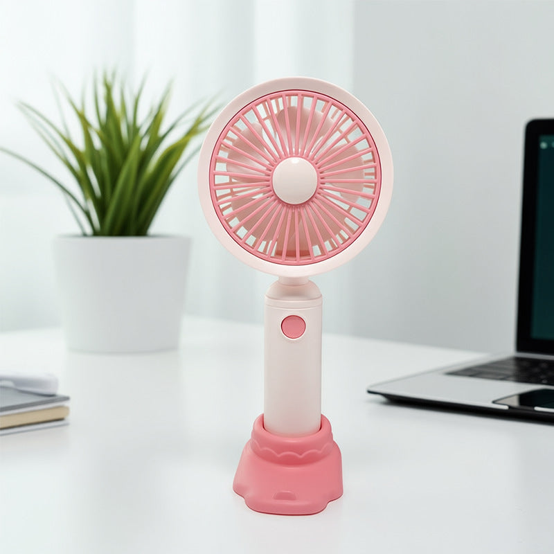 Ladies Portable Table Fan with Ergonomic Design and Adjustable Tilt Function Stornfield