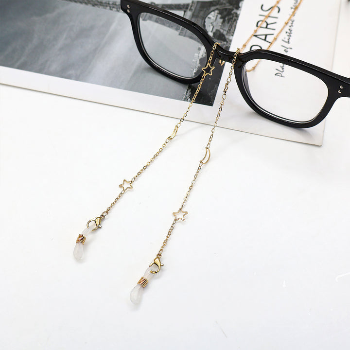 Elegant Cross-Embellished Eyewear Chain Stornfield