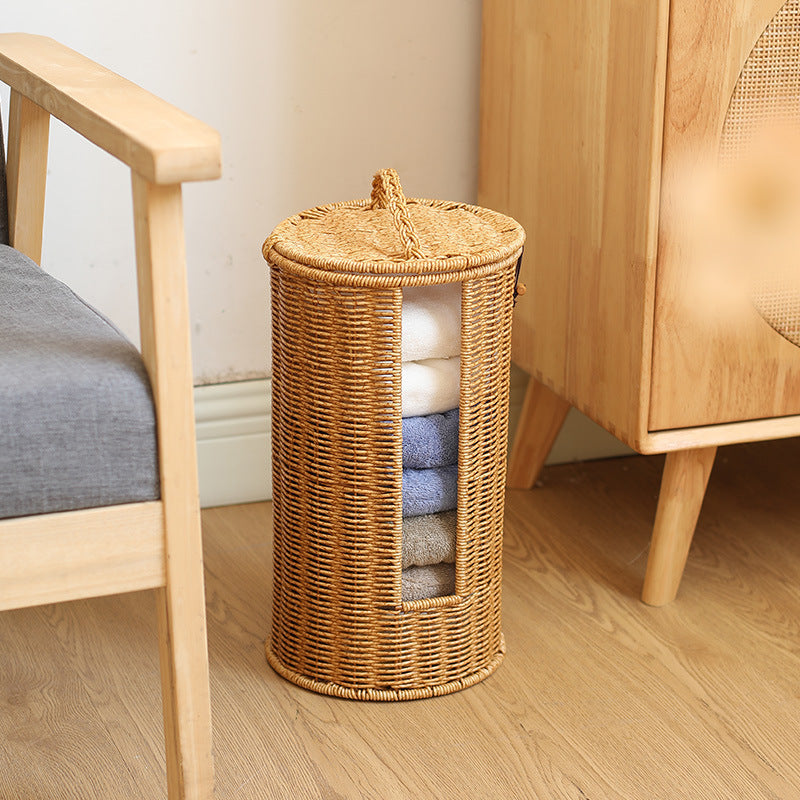 Decorative Woven Storage Cylinder Stornfield