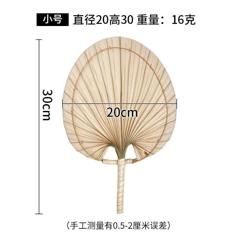 Women Handmade Palm Leaf Fan Stornfield
