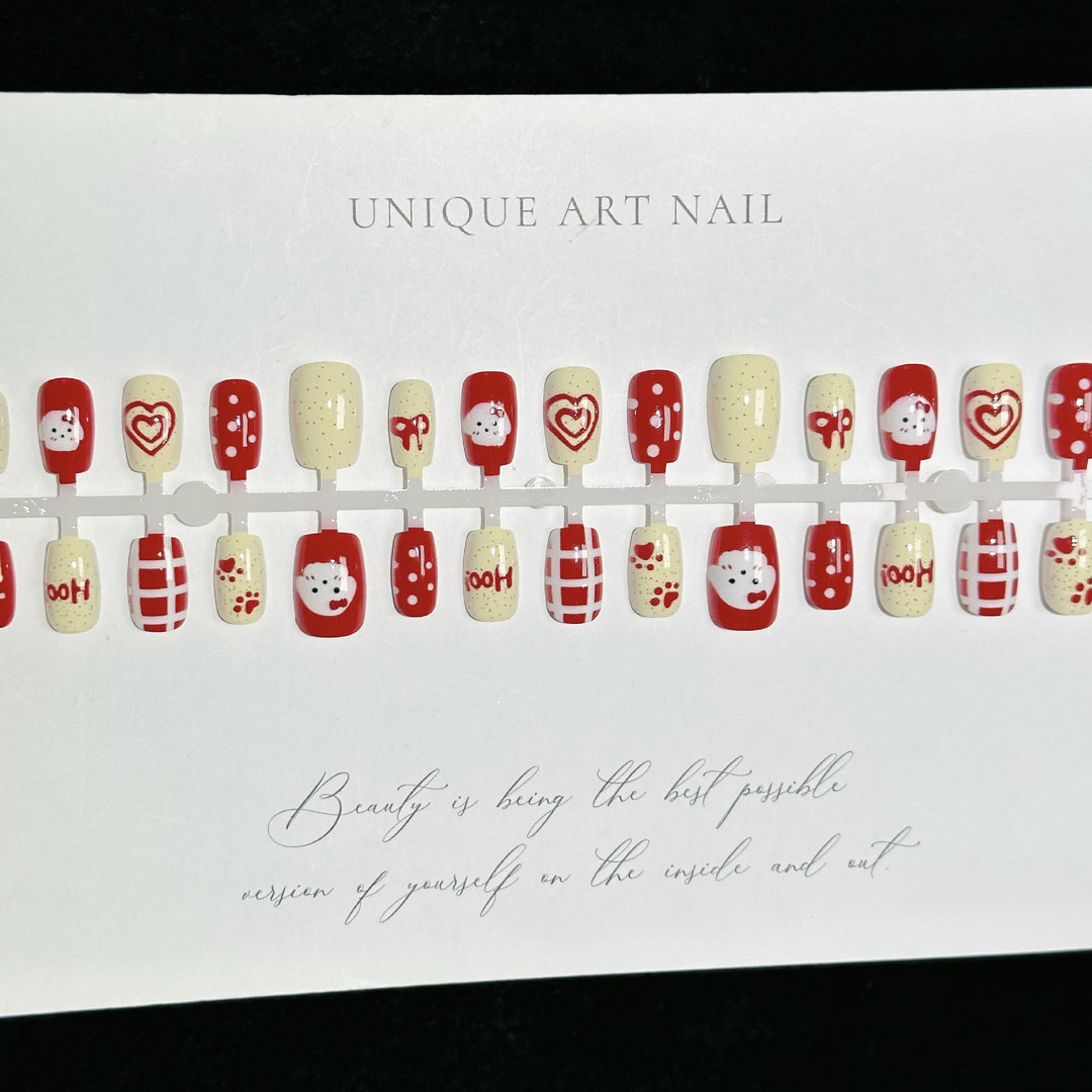 Creative Press-On Nail Art Kit