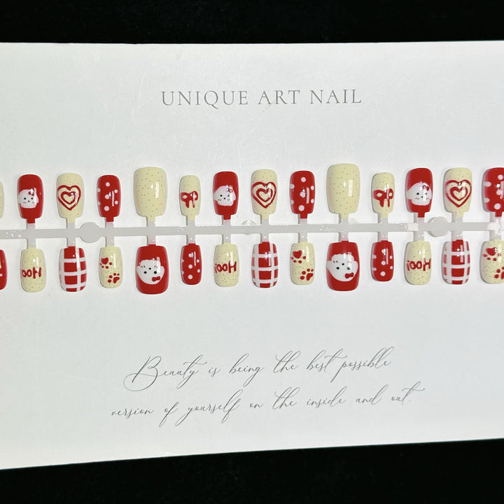 Creative Press-On Nail Art Kit