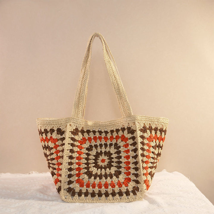 Shoulder bag with unique granny square design Stornfield