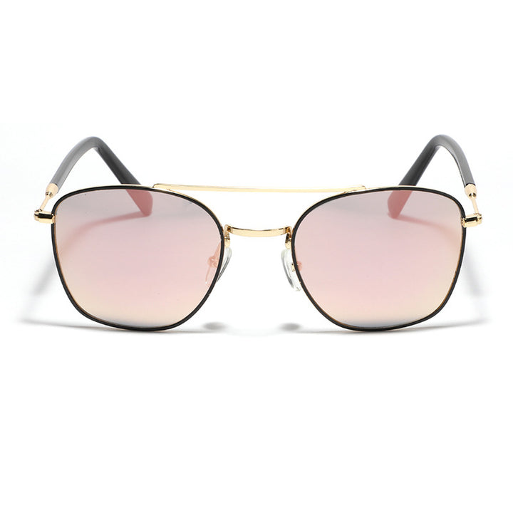 Women's fashionable square sunglasses with luxurious metal frame Stornfield