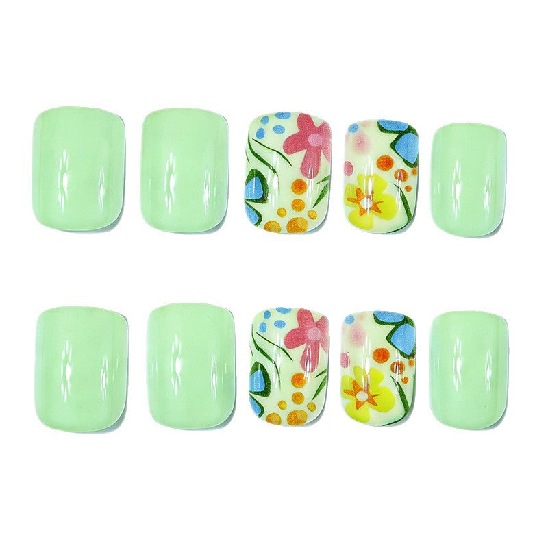 Floral Artistry Nail Design Stornfield