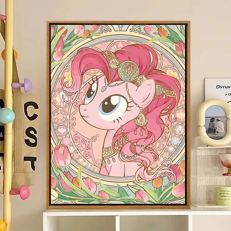 Cartoon-Inspired Fantasy Character Canvas Art Print Stornfield