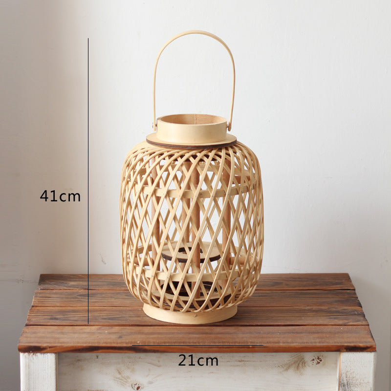 Handmade Rattan Lantern Stornfield