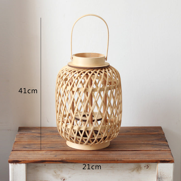 Handmade Rattan Lantern Stornfield