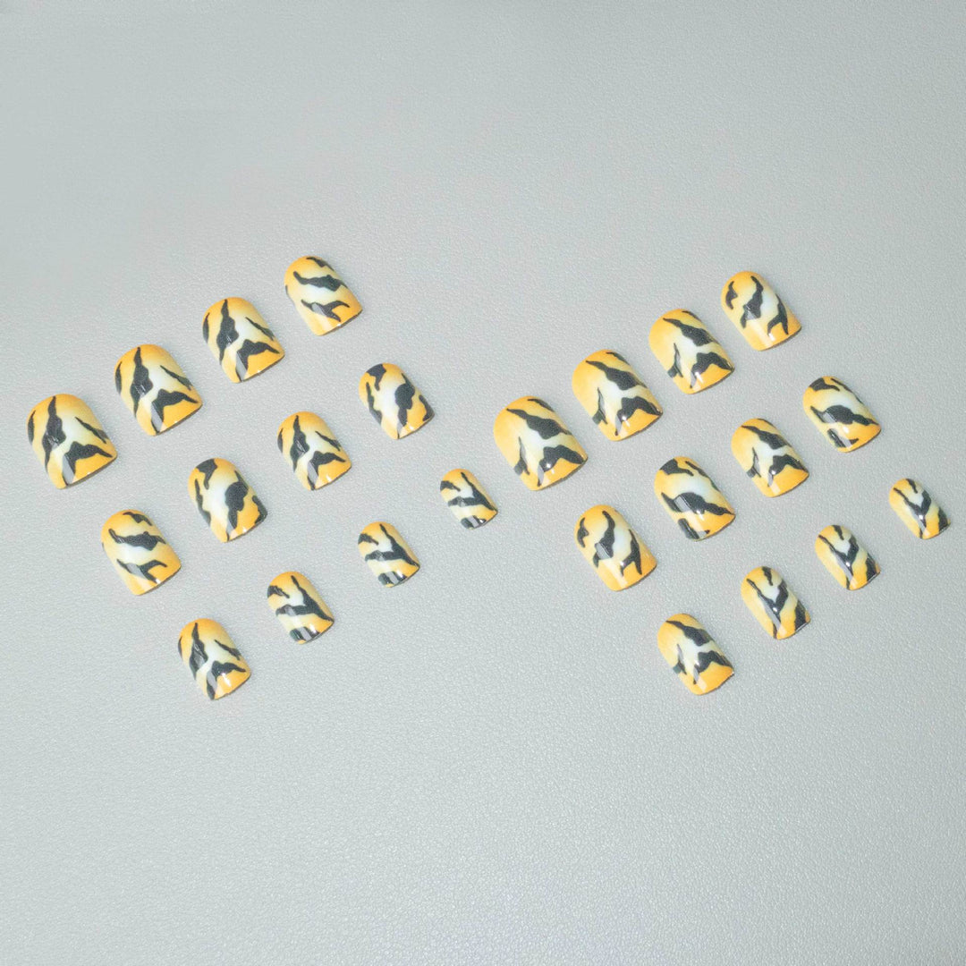 Abstract Animal Print Nail Art Design Kit