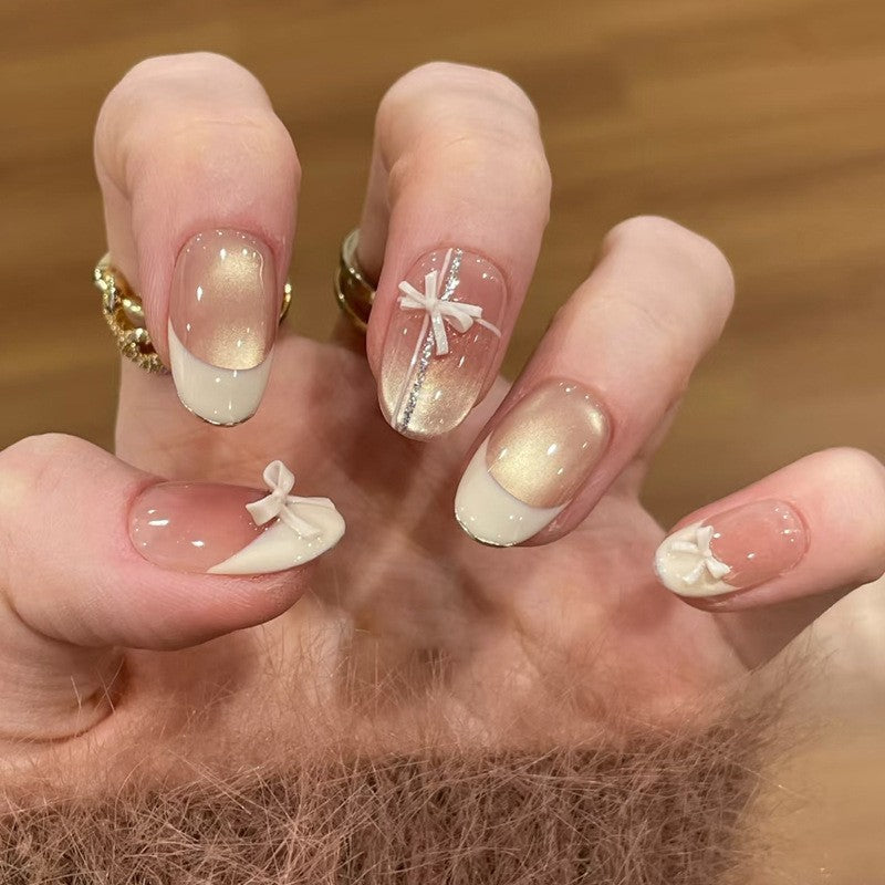 Artistic Nail Extensions with Decorative Elements Stornfield