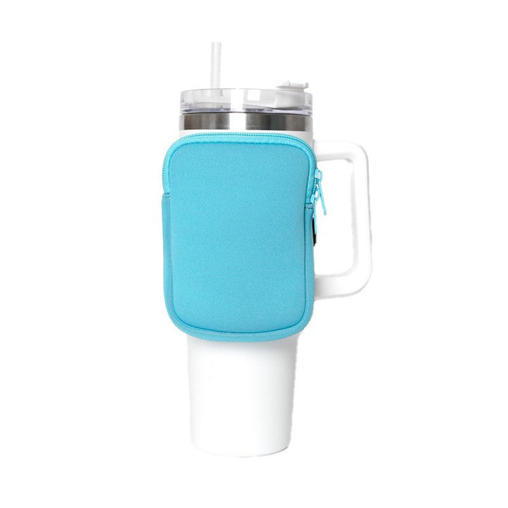 Unisex cup holder with practical pocket Stornfield