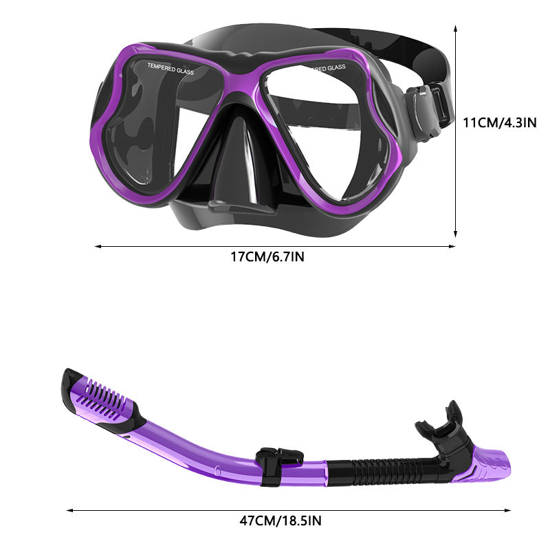 Premium Diving Mask with Soft Silicone Edge and Anti-Fog Technology Stornfield