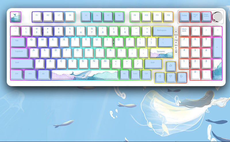 RGB Mechanical Gaming Keyboard with Hot-Swap Capability Stornfield