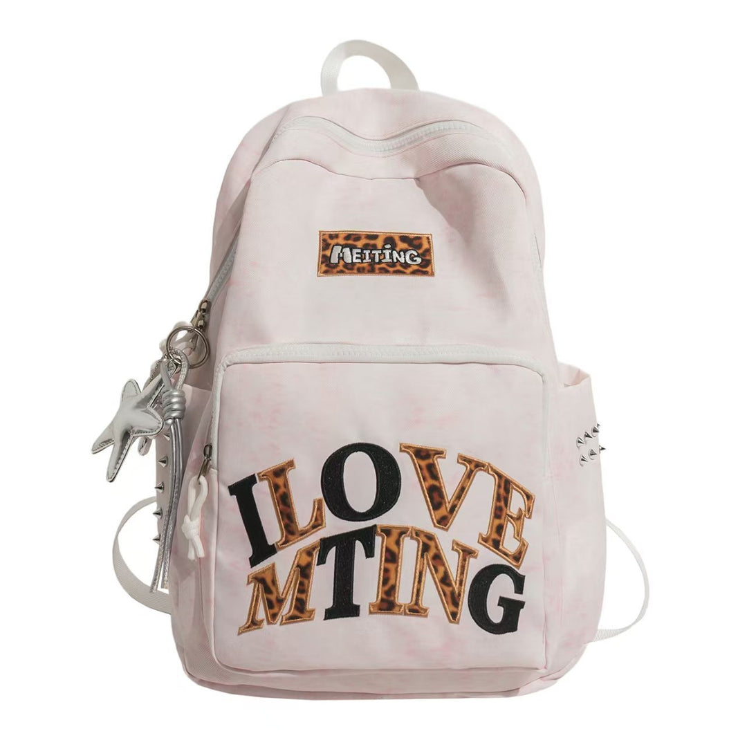 Trendy Graphic Embroidered Backpack Stornfield