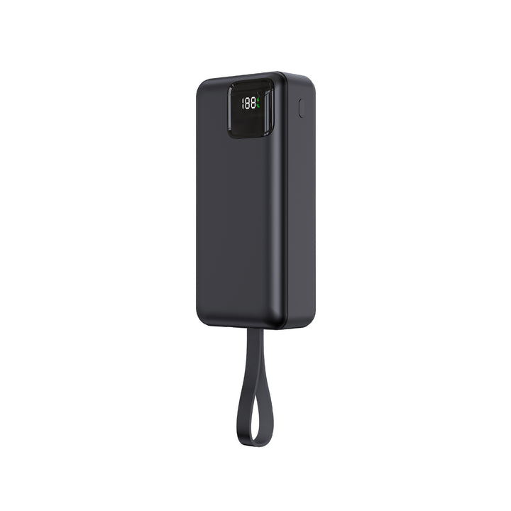 Portable power bank with digital charging display and innovative design Stornfield