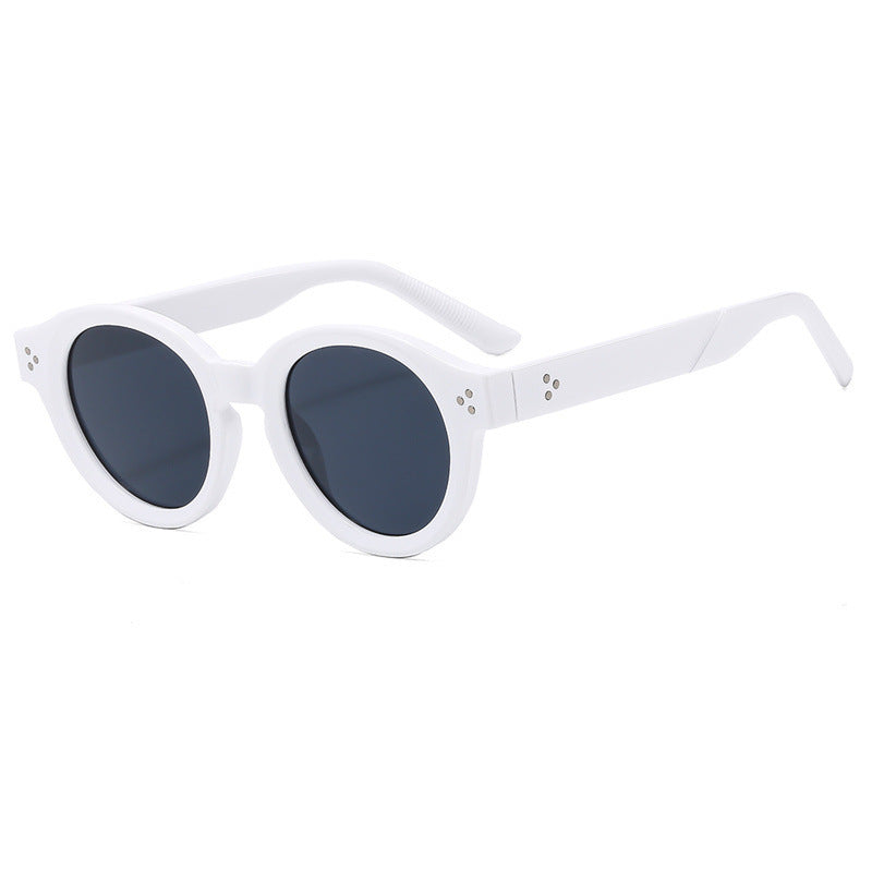 Ladies' fashionable sunglasses with clear and structured frame Stornfield