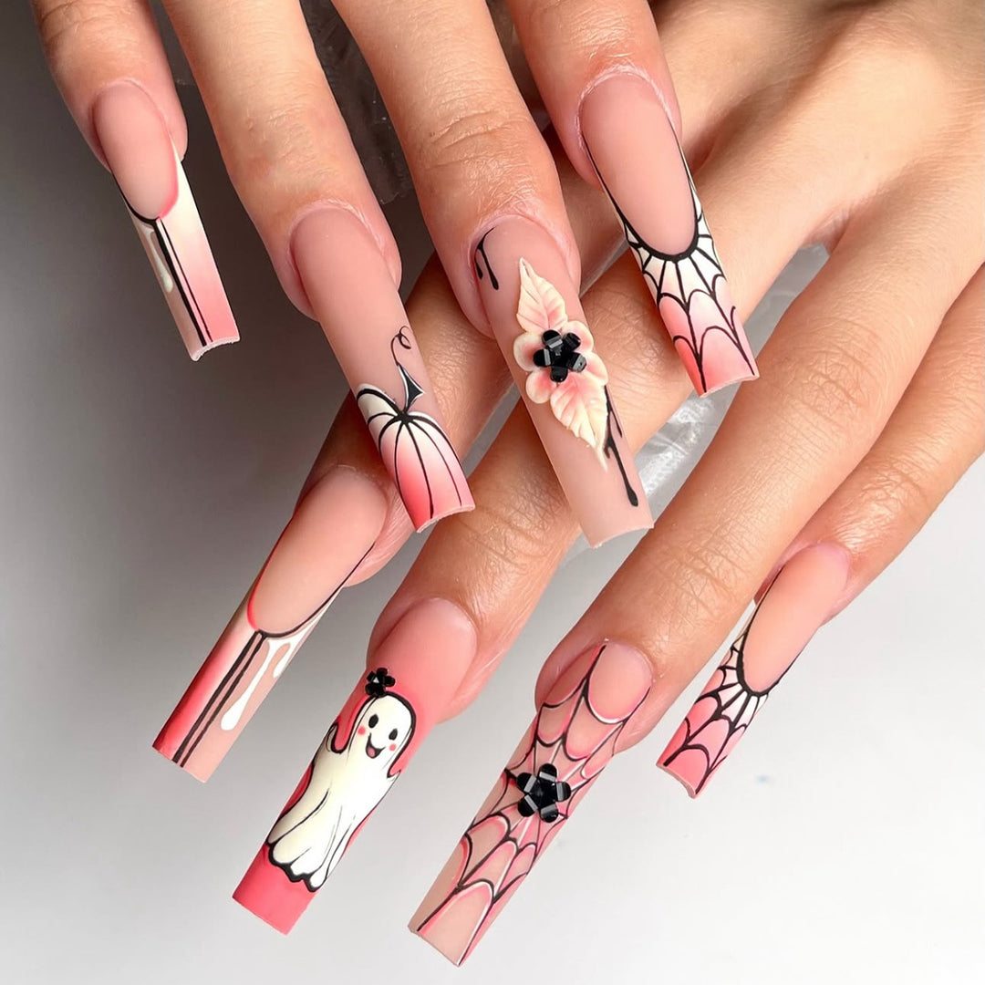 Themed Stiletto Press-On Nails Stornfield