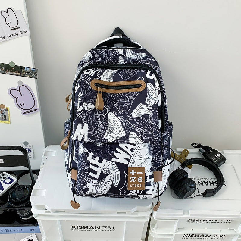 Fashionable Patterned Backpack Stornfield