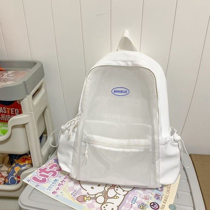 Transparent Mesh Backpack Stornfield