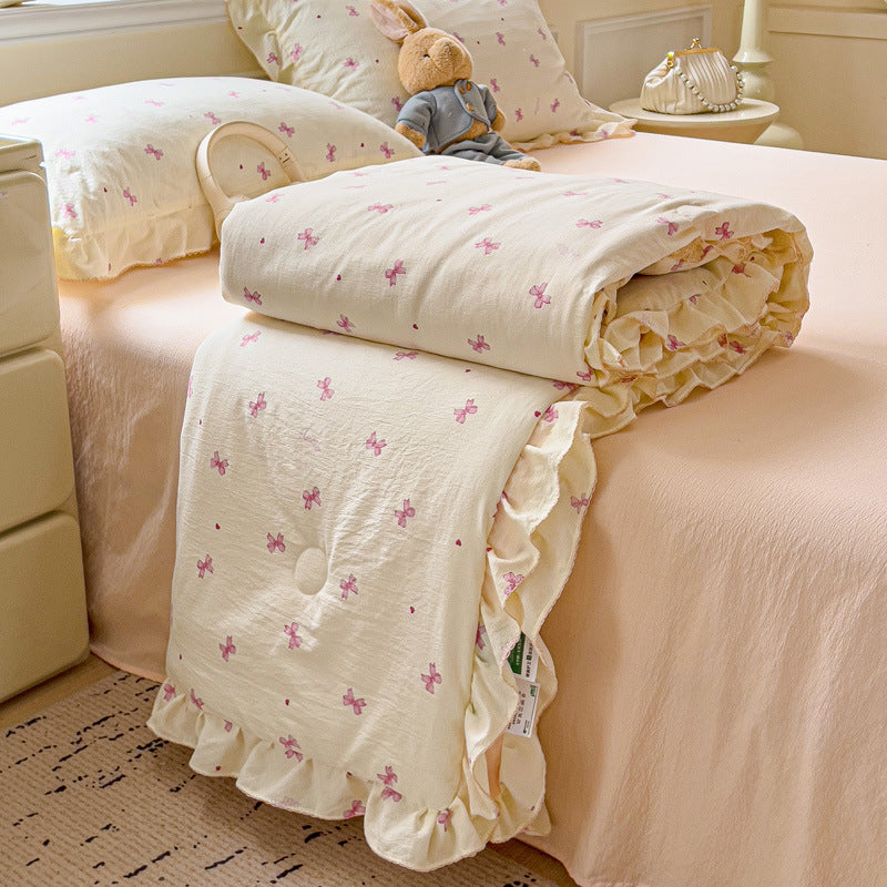Playful Patterned Throw Blanket