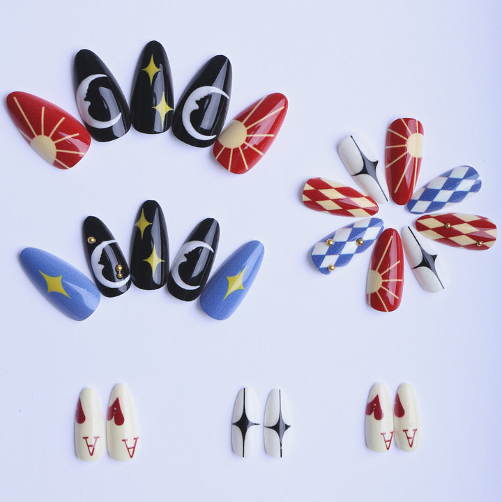 Artificial nails with Creative Design Stornfield