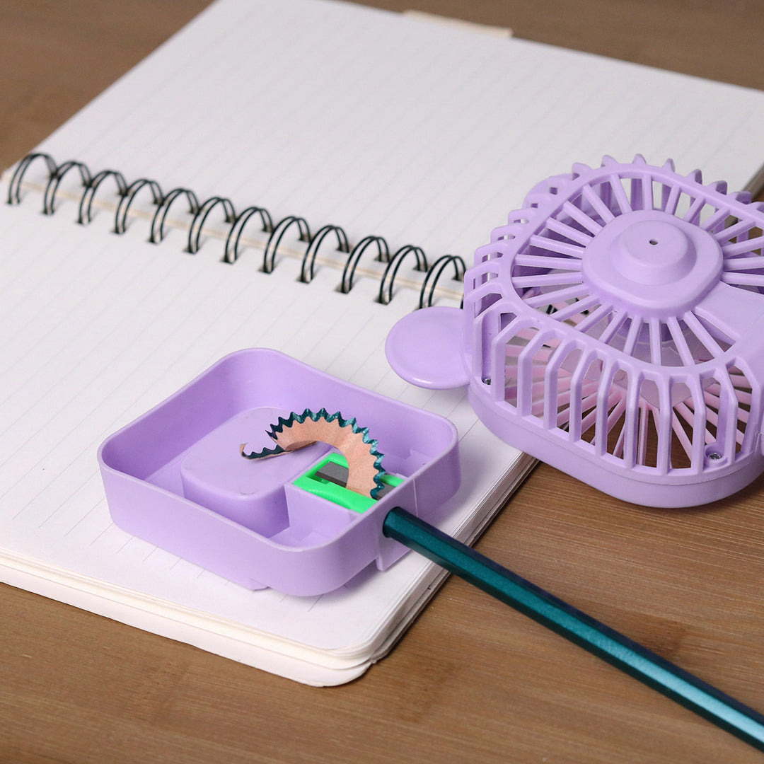 Unisex Portable Hand Fan with Cute Animal Design Stornfield