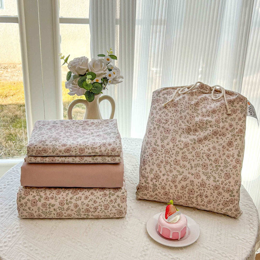 Soft Cotton Floral Pattern Bedding Set