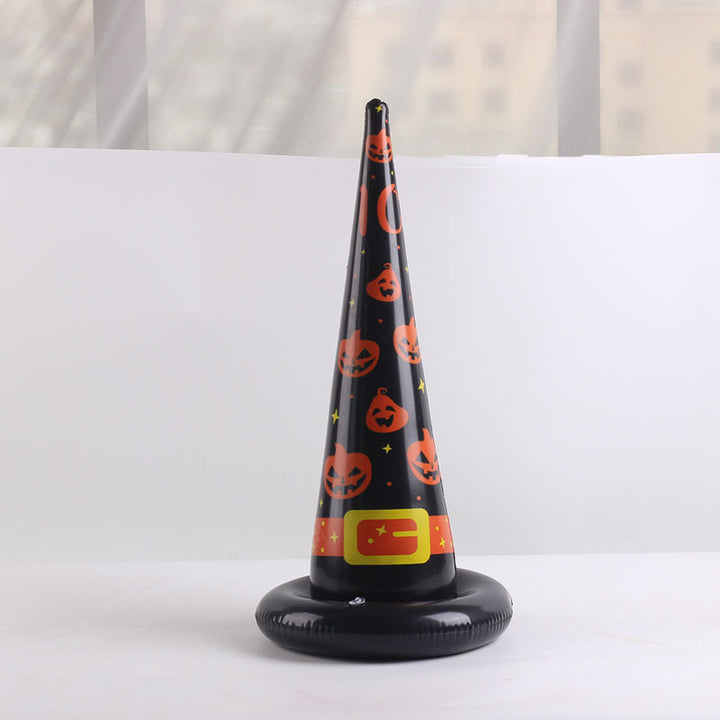 Women's Inflatable Witch Hat Toy Carnival