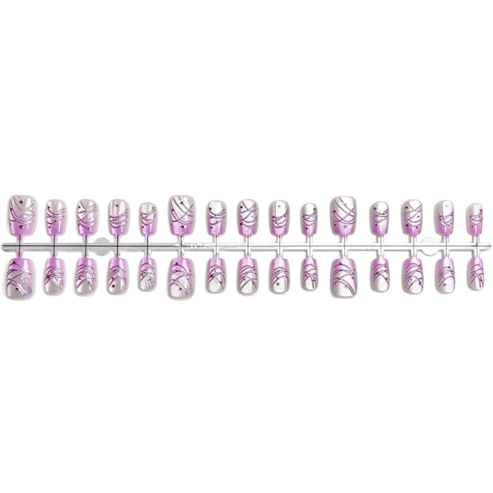 Artistic Ombre Design Press-On Nail Set